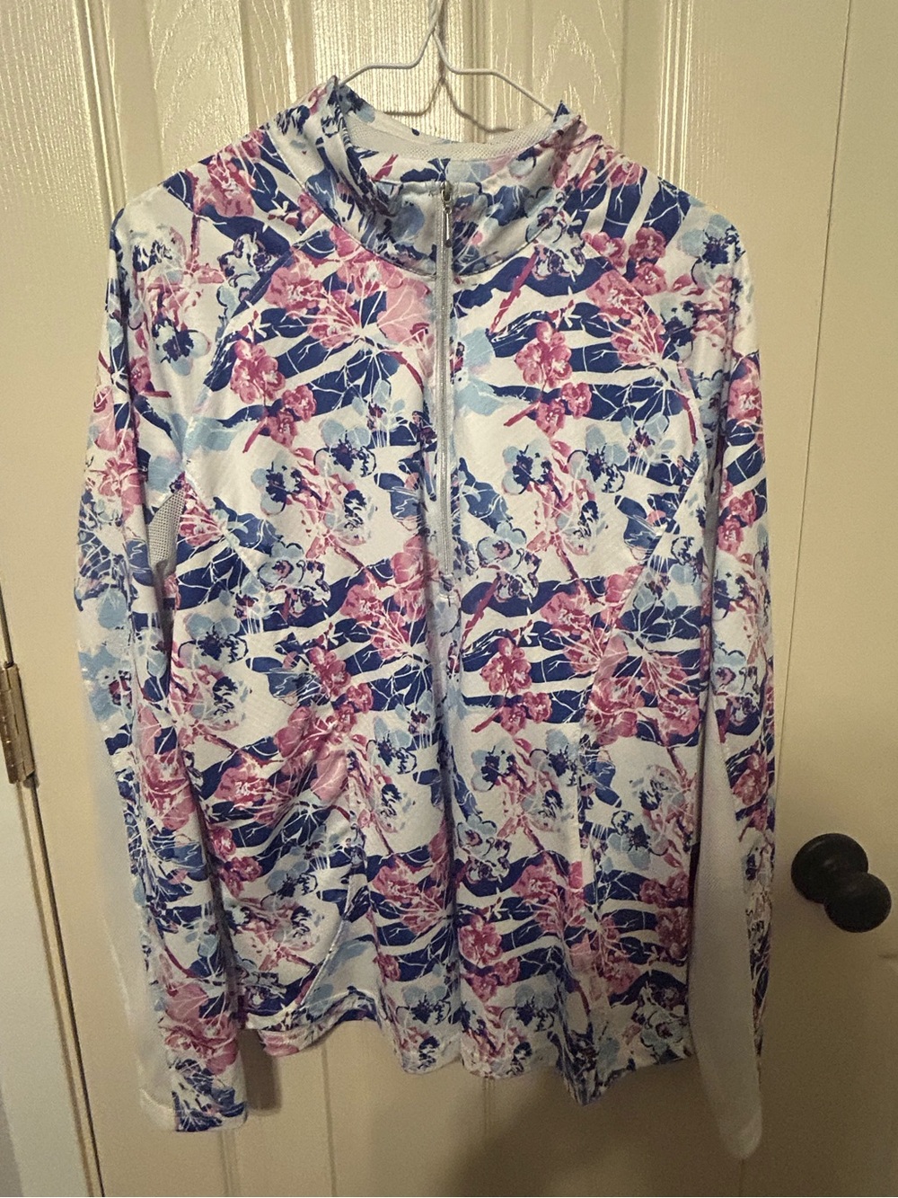 Women’s Golf Pebble Beach Pullover with tropical vibe
